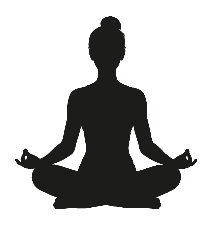 Diaphragm breathing pose